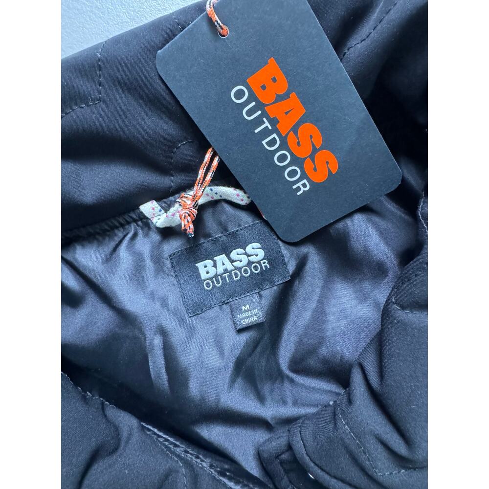 BASS OUTDOOR Women's Quilted Long-Sleeve Jacket BLACK NWT SIZE M - Picture 7 of 11